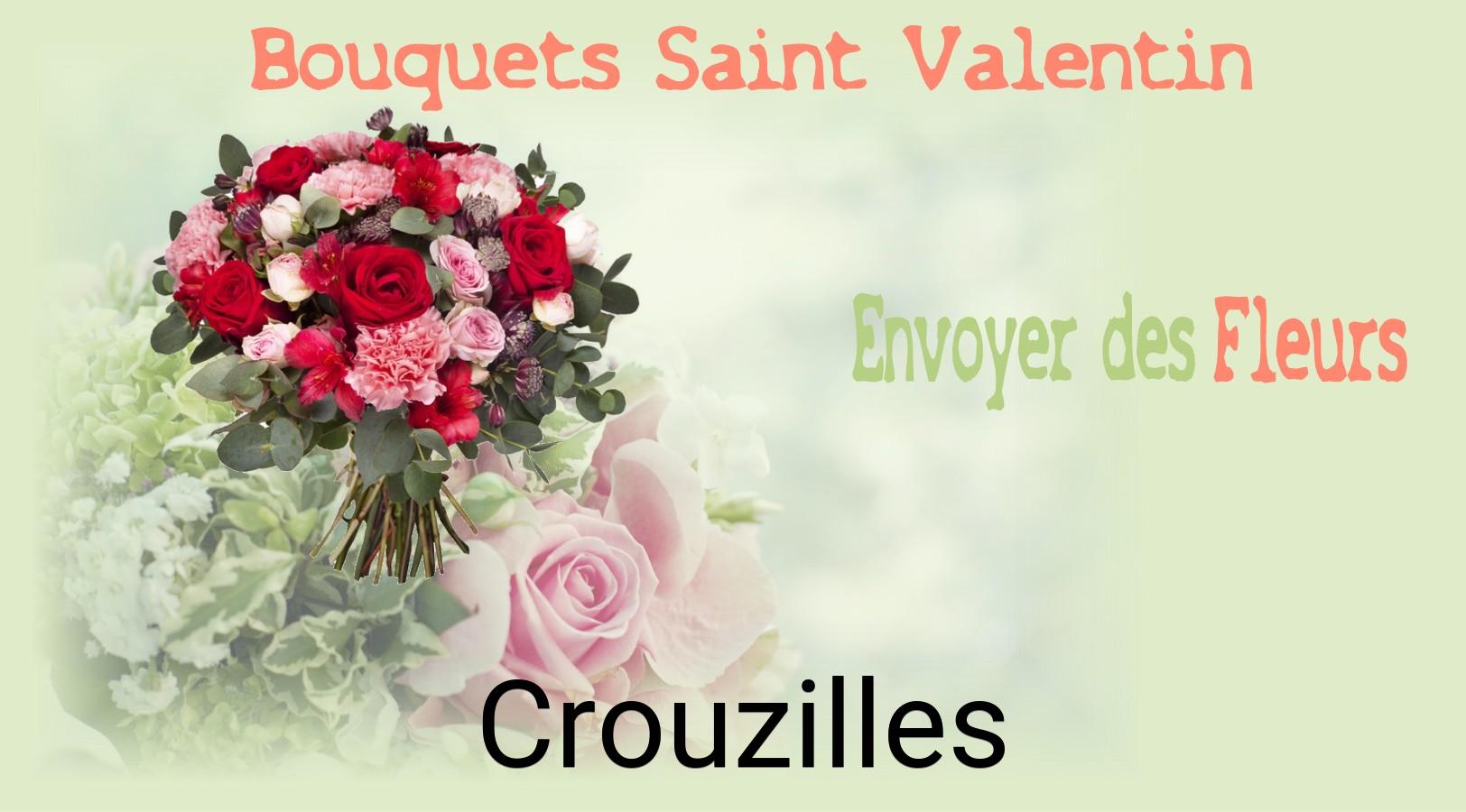 Roses de Saint-Valentin livrées à Crouzilles